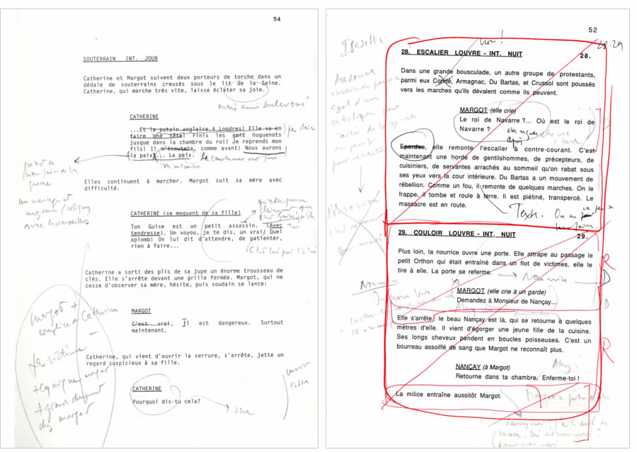 Déoupage technique : versions juin-juillet 1990 et avril 1993