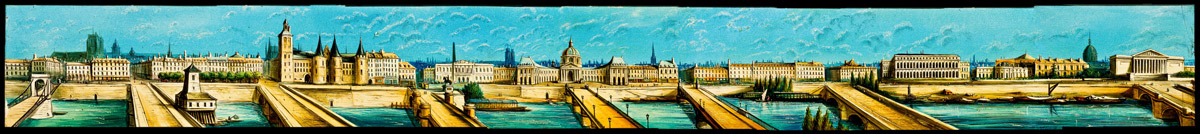 Diaphanorama d'Eugène Danguy - Panorama de Paris