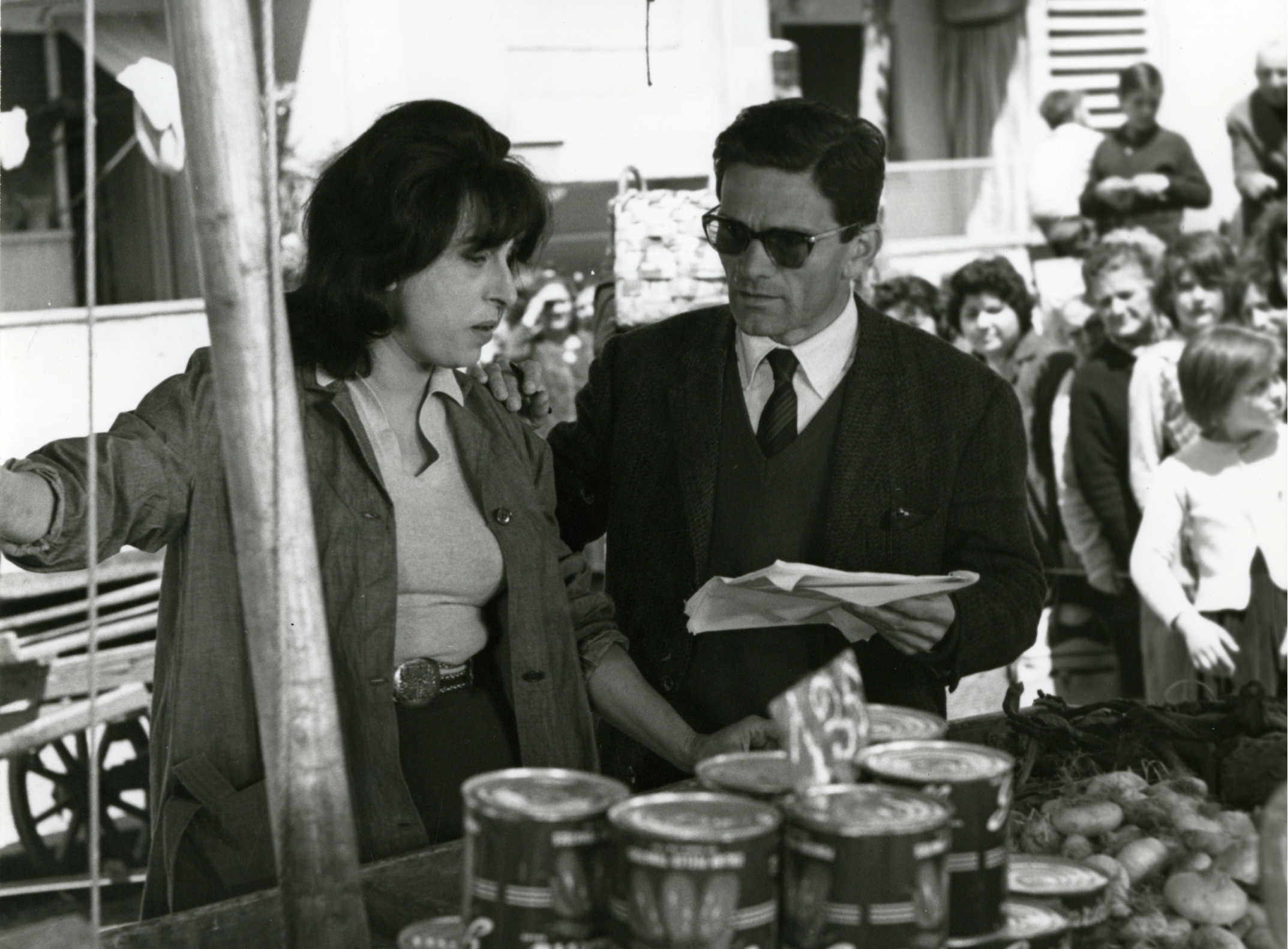 Mamma Roma (Pier Paolo Pasolini), photographie de tournage