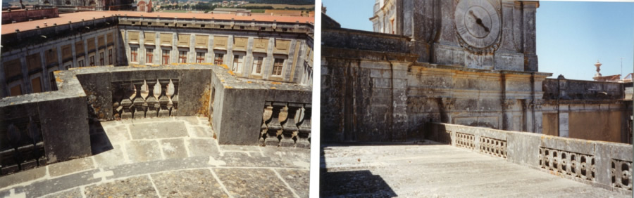 Photographies de repérage : Palais national de Mafra (Portugal)