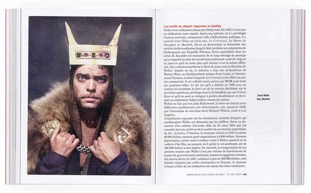 CATALOGUE ORSON WELLES_Double pages 232 - 233