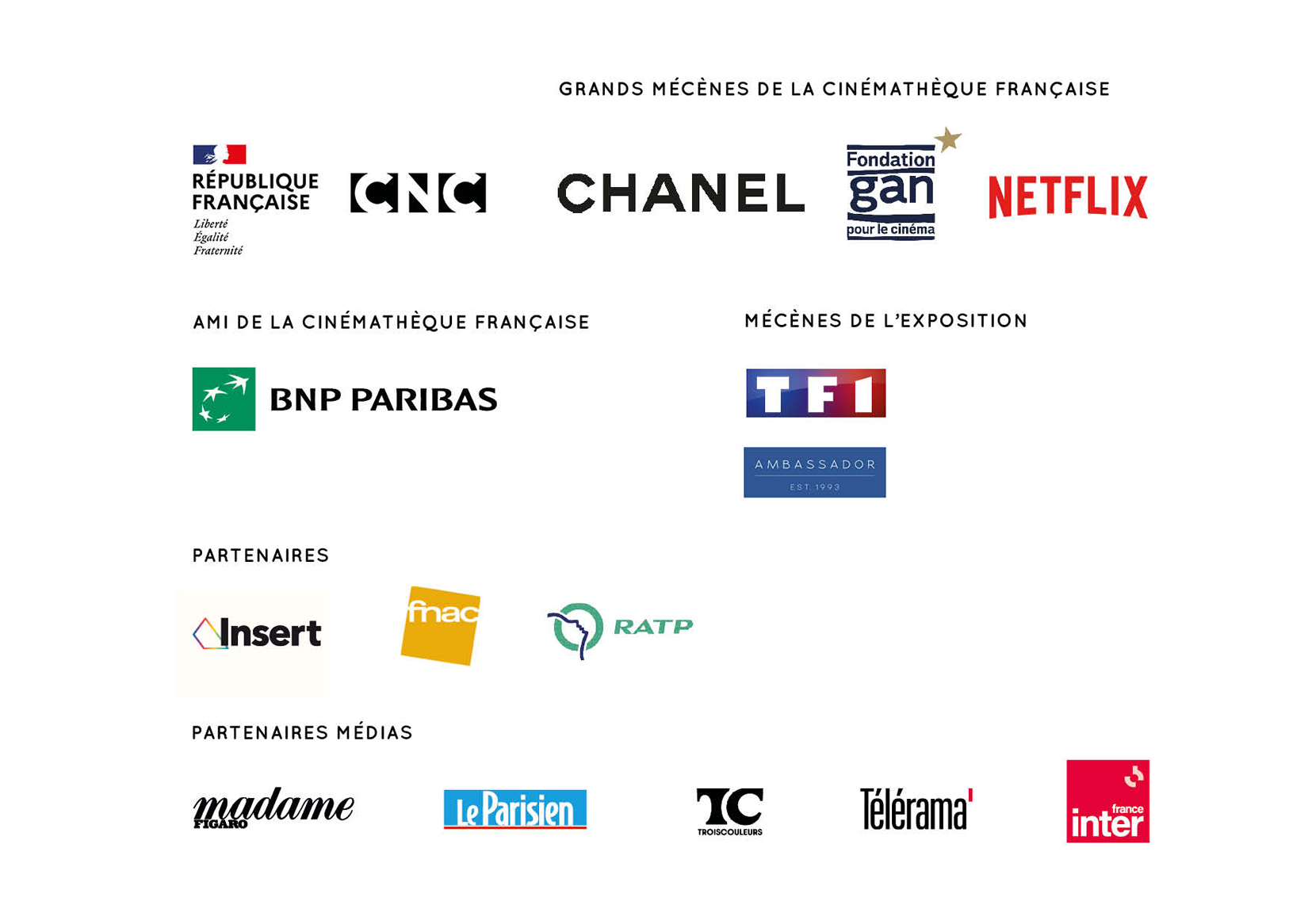 EXPOSITION MARILYN MONROE PARTENAIRES